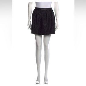Alice + Olivia Mini Skirt - Black, 0